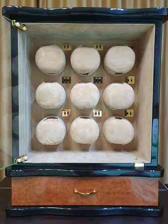 Шкатулка Rapport W209 для хранения 9-ти часов с автоподзаводом и 6 дополнительных отделений Донецк