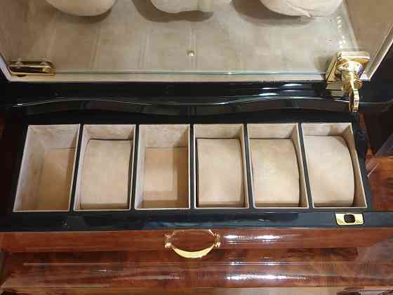 Шкатулка Rapport W209 для хранения 9-ти часов с автоподзаводом и 6 дополнительных отделений Донецк