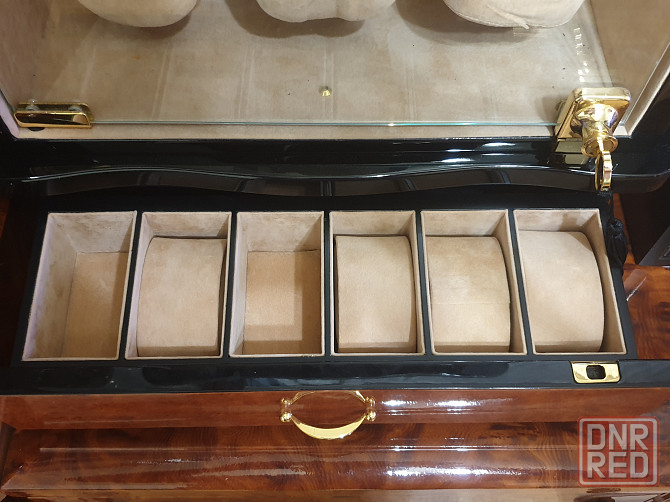 Шкатулка Rapport W209 для хранения 9-ти часов с автоподзаводом и 6 дополнительных отделений Донецк - изображение 6