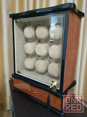 Шкатулка Rapport W209 для хранения 9-ти часов с автоподзаводом и 6 дополнительных отделений Донецк - изображение 4