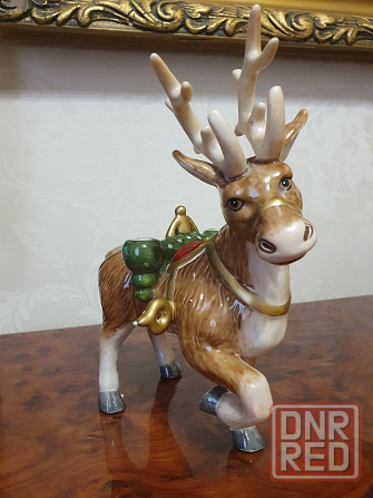 Новогодний подсвечник с музыкой Villeroy & Boch Сани Санты Донецк - изображение 1