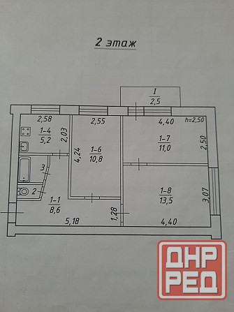Продаю свою 3к кв., Даки, кв-л Шахтерский Макеевка - изображение 10