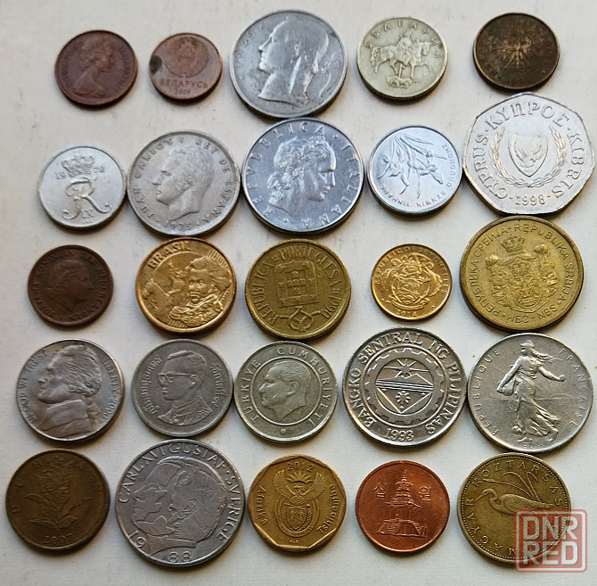 Продам 25 монет из 25 стран Донецк - изображение 2