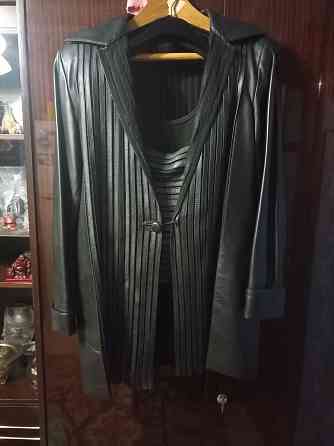 Кожаный женский костюм- тройка из Египта Донецк