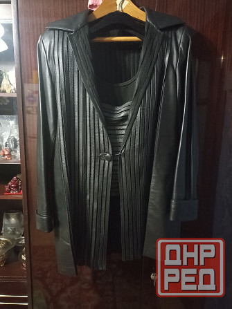 Кожаный женский костюм- тройка из Египта Донецк - изображение 5