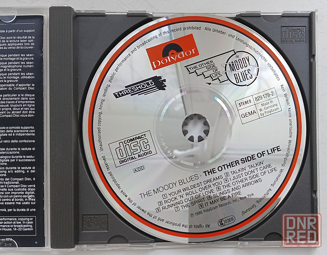 Moody Blues (1986) The Other Side Of Life - CD, фирм. (West Germany) Макеевка - изображение 3