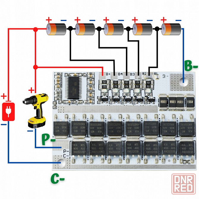 BMS платы 3S, 4S, 5S Макеевка - изображение 2