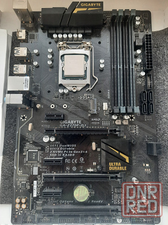 Материнская плата Gigabyte Z270 + i7 + 16 Гб Донецк - изображение 1