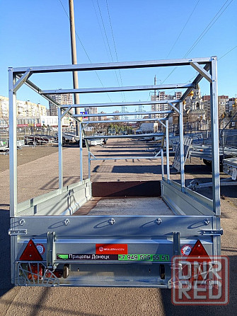 Прицеп müllerwagen 1325 PRO 2,5*1,3 борт 300 тент 1 м Донецк - изображение 3
