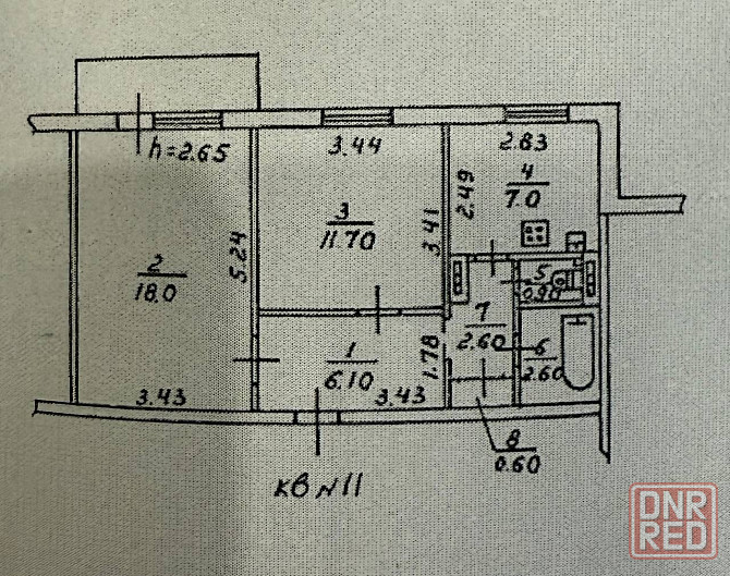 Продам двухкомнатную квартиру в Киевском районе Донецк - изображение 5