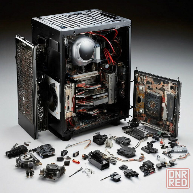 Ремонт и настройка пк с выездом на дом Донецк - изображение 1