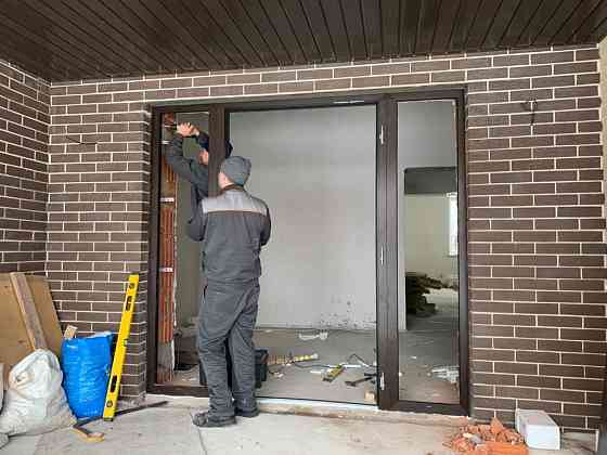 Установка дверей и окон Макеевка