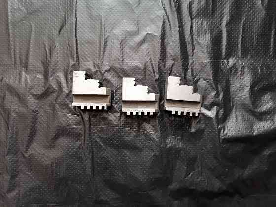 Кулачки обратные на токарный патрон 80 мм. Новые (комплект). Стаханов