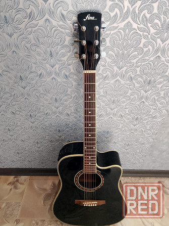 Гитара электроакустическая на батарейке Донецк - изображение 1