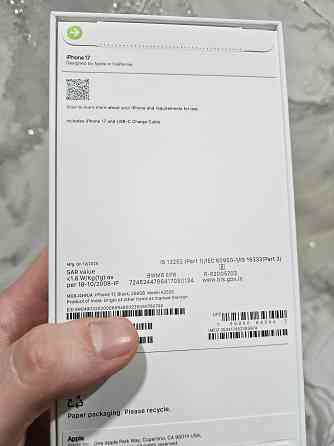 Iphone 17 sim-esim black 256gb Донецк
