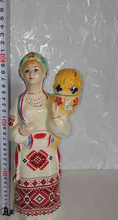 Штоф девушка с цветами ссср Донецк