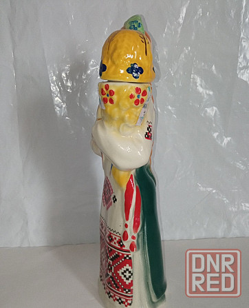 Штоф девушка с цветами ссср Донецк - изображение 5