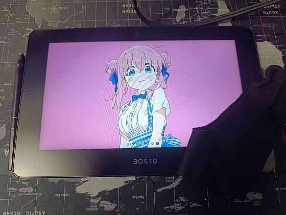 Графический планшет bosto 12hd-a с экраном. Донецк