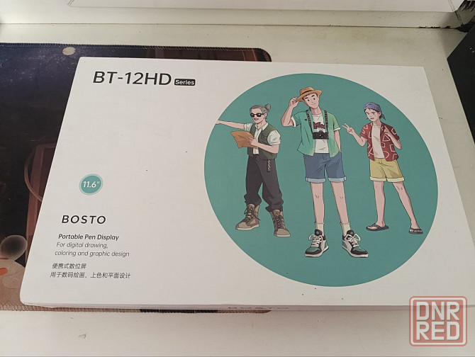 Графический планшет bosto 12hd-a с экраном. Донецк - изображение 2