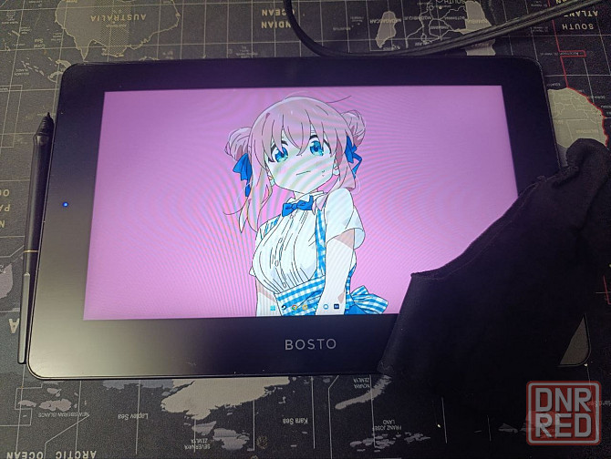 Графический планшет bosto 12hd-a с экраном. Донецк - изображение 1