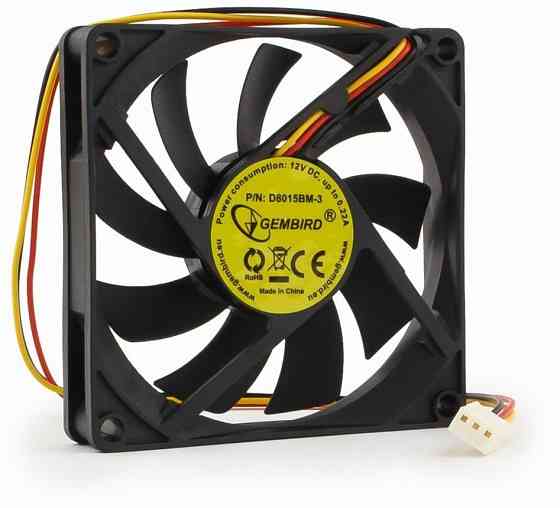 Вентилятор для корпуса Gembird D8015bm-3 (арт-9208) Макеевка