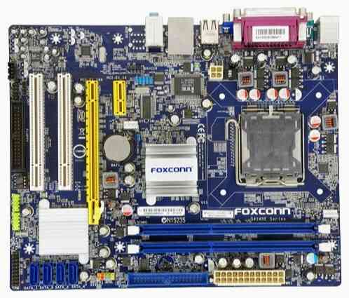 Материнская плата Foxconn G41mxe б/у (арт-2825) Макеевка