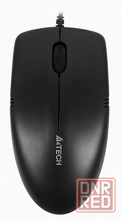 Мышь A4tech Op-530nu, 1000dpi, черный, проводная (арт-6670) Макеевка - изображение 1