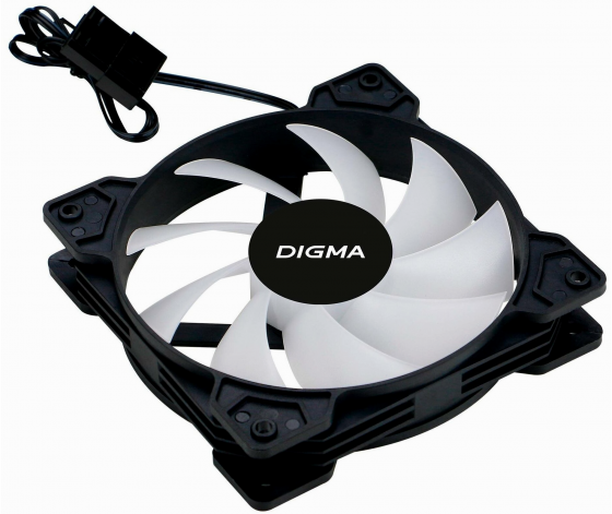 Вентилятор Digma Dfan-Frgb1, размер 120x120x25мм (арт-8571) Макеевка