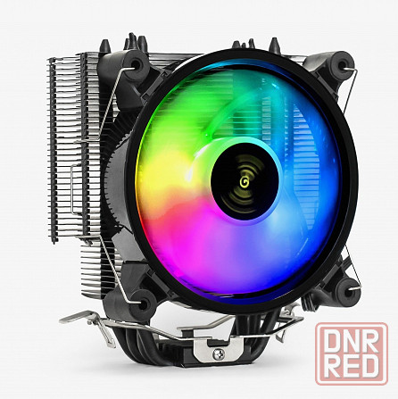 Кулер Exegate Dark Magic Exx400v2-Pwm.Rgb (Al+Cu, черное покрытие, 4 тепл.трубки, Lga775/1150/1151/1 Макеевка - изображение 1