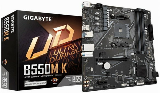 Материнская плата Gigabyte B550m K (Rev. 1.0) (арт-4211) Макеевка