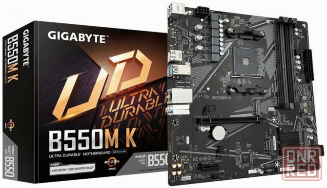 Материнская плата Gigabyte B550m K (Rev. 1.0) (арт-4211) Макеевка - изображение 1