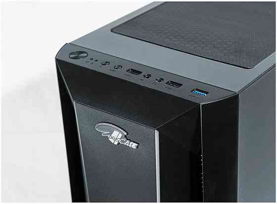 Корпус Eurocase B27 Matx без бп закаленное стекло (3xusb, 2xaudio) (арт-1539) Макеевка