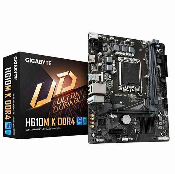 Материнская плата Gigabyte H610m K Ddr4 Lga1700 (арт-3684) Макеевка