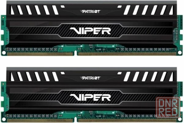 Оперативная память Ddr3 Patriot Viper 3 - 2x 4gb, 1600 мгц, Dimm, Cl9 (Pv38g160c9k) (арт-8622) Макеевка - изображение 1