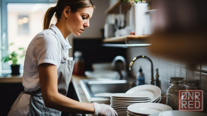 Посудомойщица с ежедневной оплатой Донецк - изображение 1