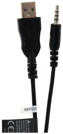 Наушники с микрофоном A4tech Bloody G200 Aux3.5-4pin +Usb черно красные (арт-7165) Макеевка