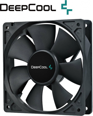 Вентилятор для компьютера Deepcool Xfan 120 Black Dp-Fdc-Xf120 - кулер охлаждения в корпус на пк 120 Макеевка