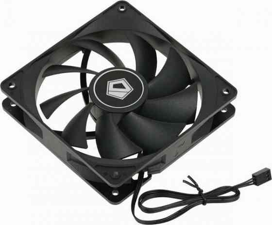 Вентилятор для корпуса Id-Cooling 120x120mm 3pin 1250rpm Black (Fl-12025k) (арт-9006) Макеевка