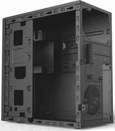 Корпус Mini-Tower Powerman (Ek303bk) без бп, Mini Itx, Black, No Led. (арт-3669) Макеевка