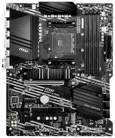 Материнская плата Msi B550-A Pro B550 Socket Am4 4xddr4, 6xsata3, Raid, 2xm.2, 2xpci-E16x, 3xusb3.2, Макеевка