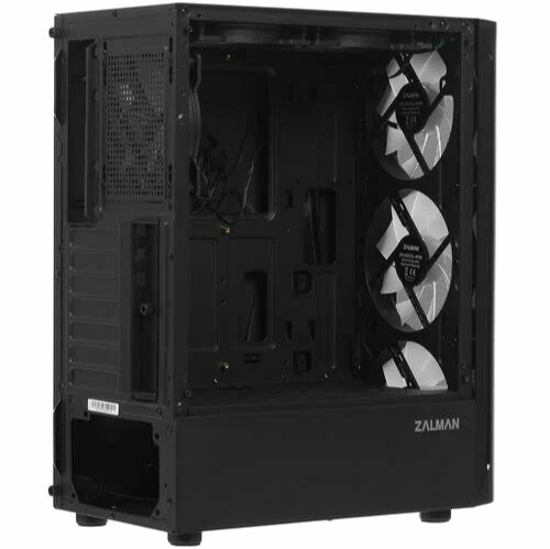 Корпус Miditower Zalman N4 Black (Atx, Window, 6xrgb Fan, Usb2.0 X2, Usb3.0x1, без бп) (арт-8087) Макеевка