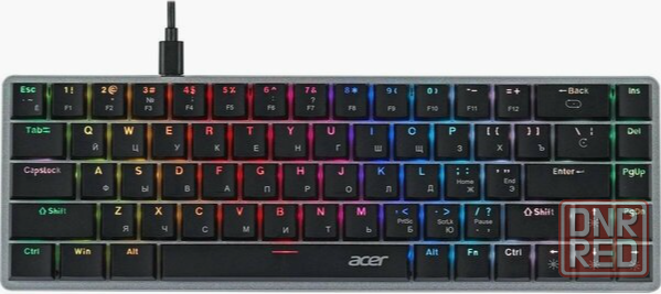 Игровая клавиатура Acer Okw302 механическая Led (Zl. Kbdcc.01c) (арт-2089) Макеевка - изображение 1