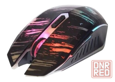 Игровая мышь Qumo Edge M17, беспроводная, аккумуляторная 600 Mah, кабель зарядки, 1000-2400 Dpi, 6 к Макеевка - изображение 1