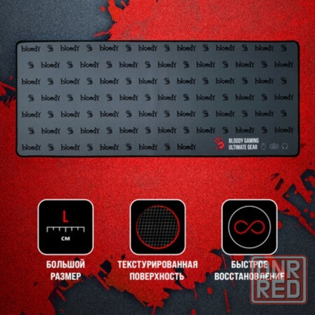 Коврик для мыши A4tech Bloody Bp-30l черный 750x300x3мм (арт-3515) Макеевка - изображение 2