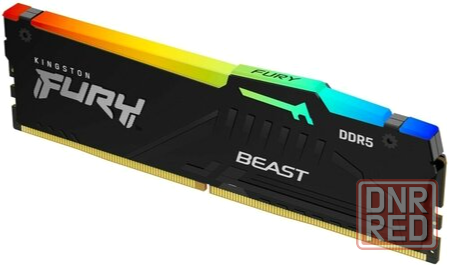 Оперативная память Dimm Ddr5 Kingston Fury Beast (Kf556c40bba-32) Rgb 32gb 5600mhz (арт-1362) Макеевка - изображение 1