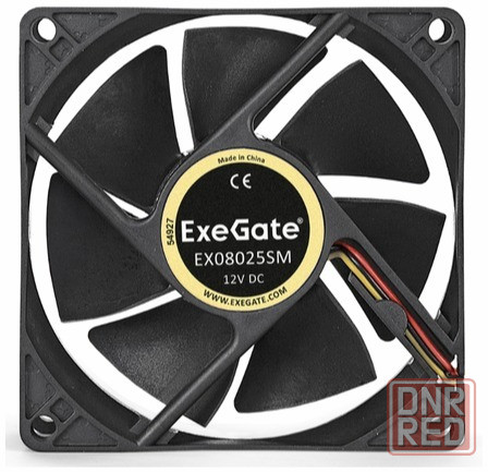 Вентилятор для корпуса Exegate Ex283381rus 80 мм (арт-7841) Макеевка - изображение 3