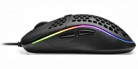 Игровая мышь Sharkoon Light2 S (Pixart Pmw 3327, Omron, 8 кнопок, 6200 Dpi, Usb, Rgb подсветка) (арт Макеевка