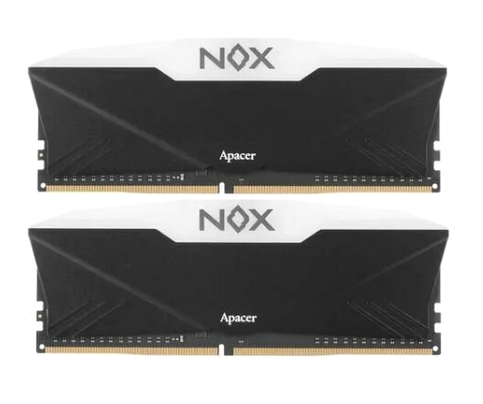 Модуль памяти Apacer Ddr4 3600 16gb Dimm Nox Rgb Black Gaming Memory Ah4u16g36c25ynbaa-2 Non-Ecc, Cl Макеевка