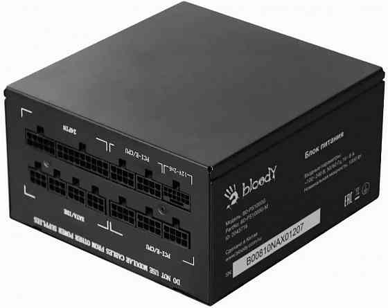 Блок питания 1000w Bloody Bd-Ps1000g, 80+ Gold (арт-9004) Макеевка