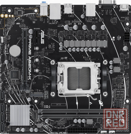Материнская плата Asus Prime A620m-K, Am5, A620, 2*Ddr5, 4*Sata, 1*M.2, 4*Usb 3.2, 2*Usb 2.0, 2*Pcix Макеевка - изображение 1